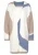 LASCANA Gebreid vest  beige / crème / blauw