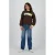 Raizzed sweater bruin