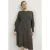 Boden Smocked Cuff Midi Dress Blk