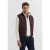 Bugatti Herren Vest: gewatteerd vest van katoenmix