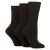 3-Pack Dames Wol Wandelsokken Warm Gevoerde Crew Sokken