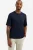 No Excess T-Shirt ronde hals donkerblauw, Effen