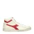 Diadora Diadora hoge leren sneakers off white/rood