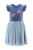 happy girls Jurk  opaal / donkerblauw / rood / zilver