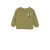 Noppies kids sweater met backprint groen