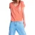 Dames-T-shirt met v-hals Roxy Laguna Green