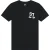 Malelions Junior Six Seven T-Shirt | Black