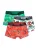 Next Onderbroek ‘Marvel’  limoen / knalrood / zwart / wit