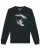 Watapparel Sweatshirt  grijs / zwart / wit