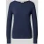 Christian Berg Woman Regular fit gebreide pullover van viscosemix met boothals