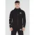 Nike Air Fleece Heren Zip Through Hoodie In Zwart