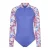 Mountain Warehouse Kinderen Mira Bloemen Rash Guard (Paars)