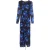 Ted Baker Marliyy Bodycon Jurk Met Print Van Mesh In Blauw