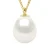 Ketting Echte Cultiveerde Zoetwater Parel Peer 9-10 mm