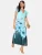 Friends Like These Jurk  aqua / cyaan blauw / lichtgroen / lichtlila