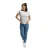 Dames-T-shirt Just Rhyse Mina Lavendel