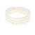 Armband 3 Rijen Echte Zoetwater Parel  – 4 mm