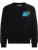 Carlo Colucci Trui ‘Decker’  turquoise / oranje / zwart / wit