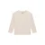 Daily7 rechtvallende longsleeve met studs en hartjes – ecru