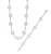 Orphelia Dames 925 Sterling Zilver Set: Ketting + Armband – Zilver SET-045