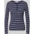 Christian Berg Woman Slim fit shirt met lange mouwen van katoenmix met korte knoopsluiting