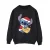 Disney Dames/Dames Lilo And Stitch Kerstmis Love Biscuit Sweatshirt (Zwart)