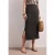 Midirok van tricot in effen kleur