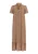 faina Jurk  camel / wit