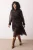 Curve damesjurk met paisleyprint, midi-model, lang, geschikt voor overdag en ’s avonds, skatermodel, plus size.