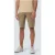 No Excess Short Cargo Garment Dyed + Stone Washed Stretch Almond