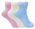 Set van 3 pastelkleurige pluizige warme bedsokken voor dames – SOLTR01