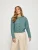 Peppercorn Gebreid vest ‘Kate’  groen