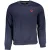 Gianmarco Venturi Blauw Polyester Heren Sweatshirt