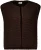 Bomont Gilet Bruin dames