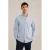 WE Fundamentals gebreid tall fit overhemd lichtblauw