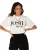 Josh V JV Teddy Only Love Oversized T-Shirt Wit