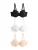 Next BH  beige / zwart / wit