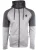 Gorilla Wear Sportjas  lichtgrijs / donkergrijs