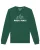 Watapparel Sweatshirt ‘ Pack mas! ‘  donkergroen / wit gemêleerd