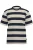 TRIGEMA T-Shirt ronde hals donkerblauw, Horizontale strepen