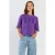 Spooq the label sweater met logo – paars