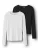 TWO SOON Shirt  zwart / wit