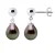 Dangle Oorbellen Tahitian Pearls Peren 8-9 mm 925