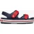 Crocs Crocband Play Thermoplastische Navy/Varsity Rode Sandalen
