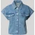 MSCH Copenhagen Regular fit jeansblouse met borstzakken, model ‘Elida Ada’