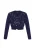 faina Gebreid vest  navy