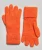 Essential Geribde Handschoenen Oranje
