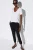 V-hals Ecru Korte Mouw Basis T-shirt