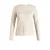 Yest Curve Plus Size kanten top – ecru