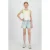 Raizzed denim mouwloze top ecru